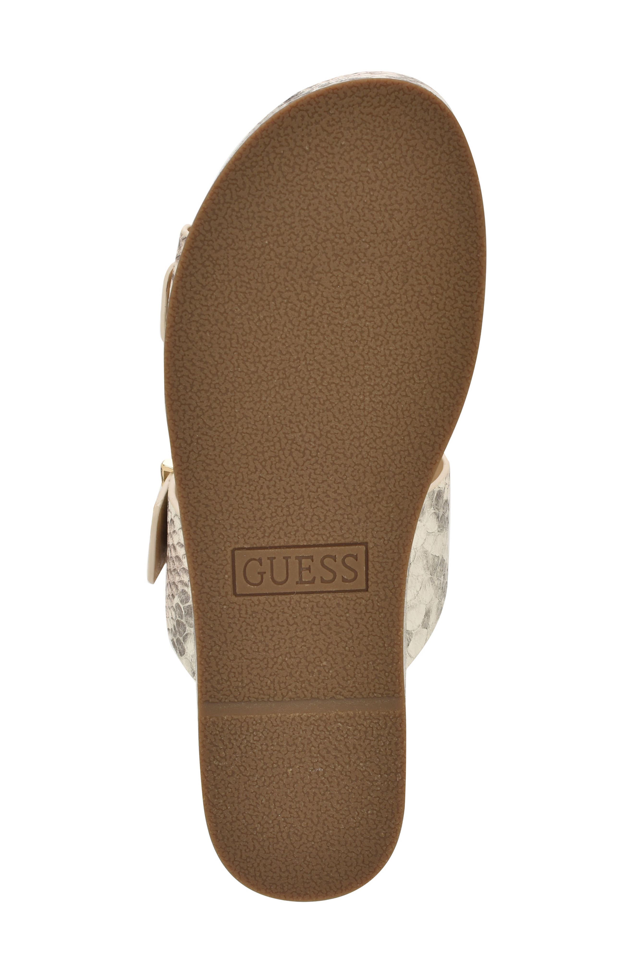 Platform Slide Sandal, Alternate, color, TAUPE