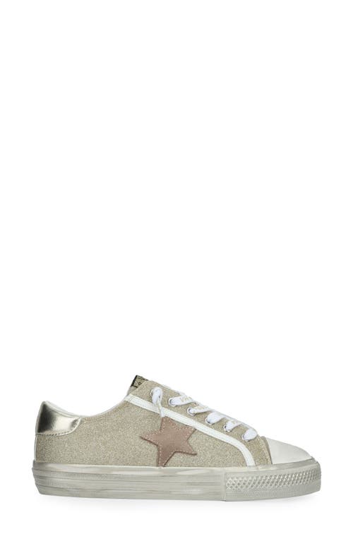 Vintage Havana Alive Camo Sneaker In Matt Gold