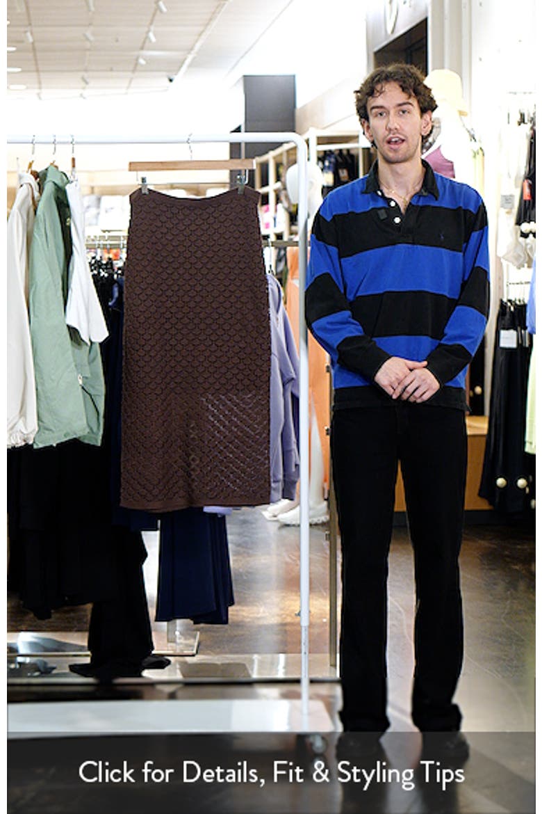 Textured Knit Skirt video