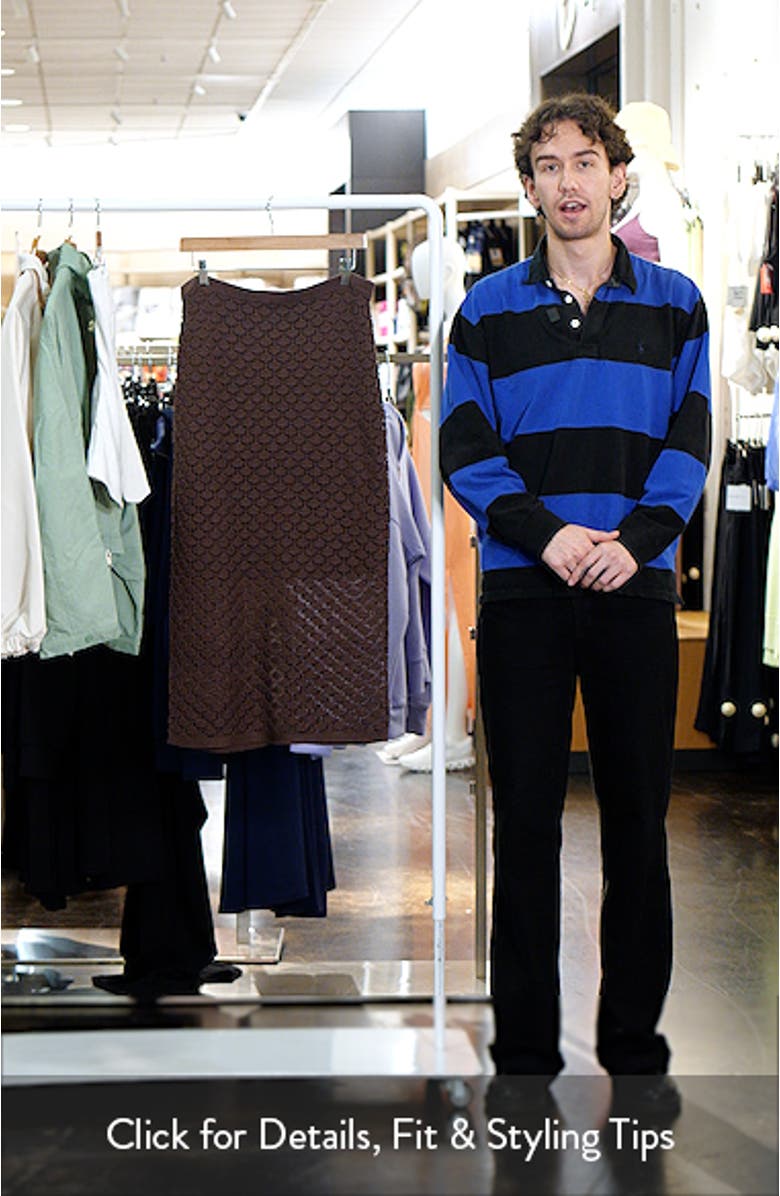Textured Knit Skirt, sales video thumbnail