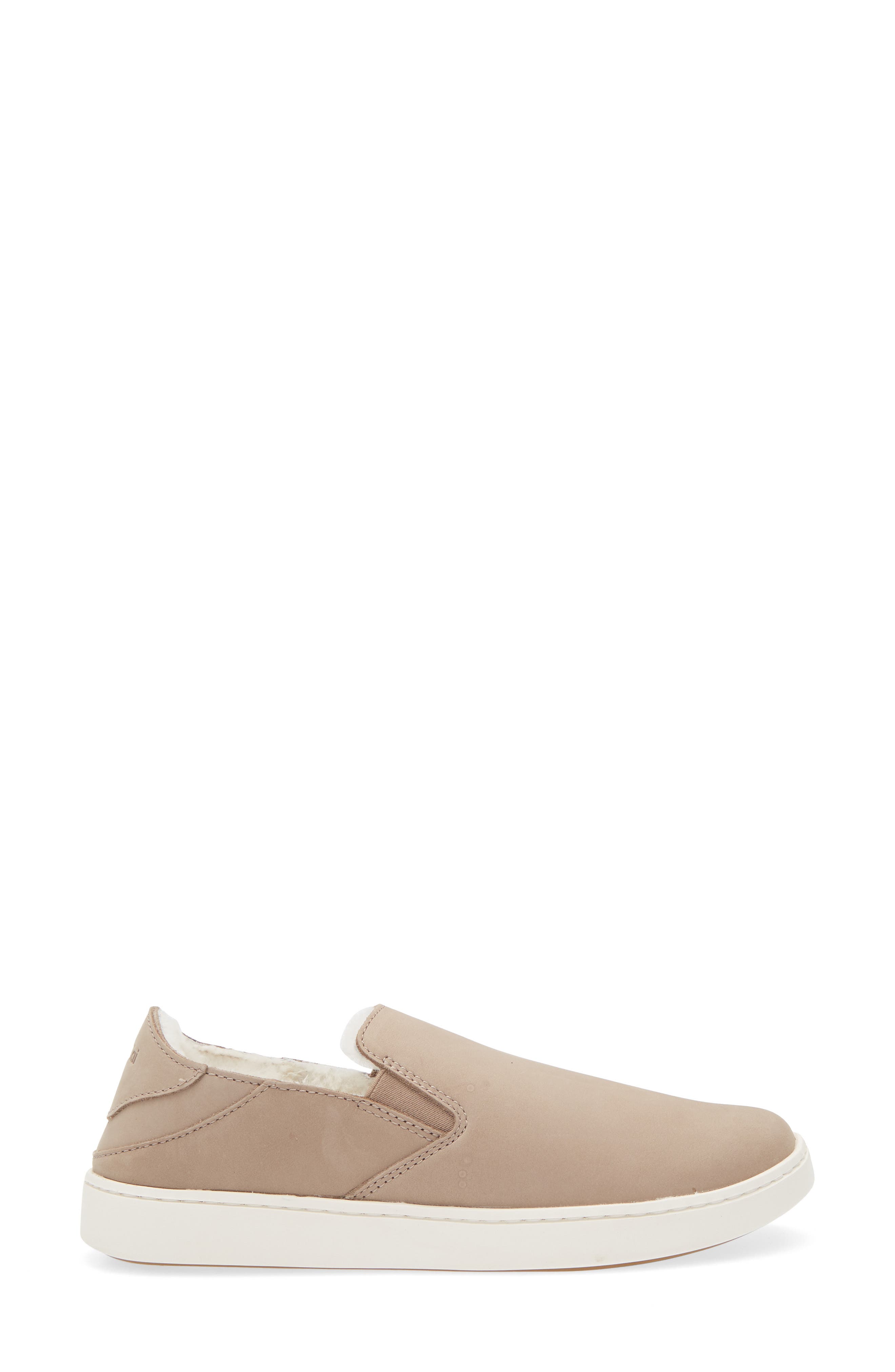 Pehuea Cozy Waterproof Genuine Shearling Convertible Sneaker, Alternate, color, TAUPE GREY / TAUPE GREY