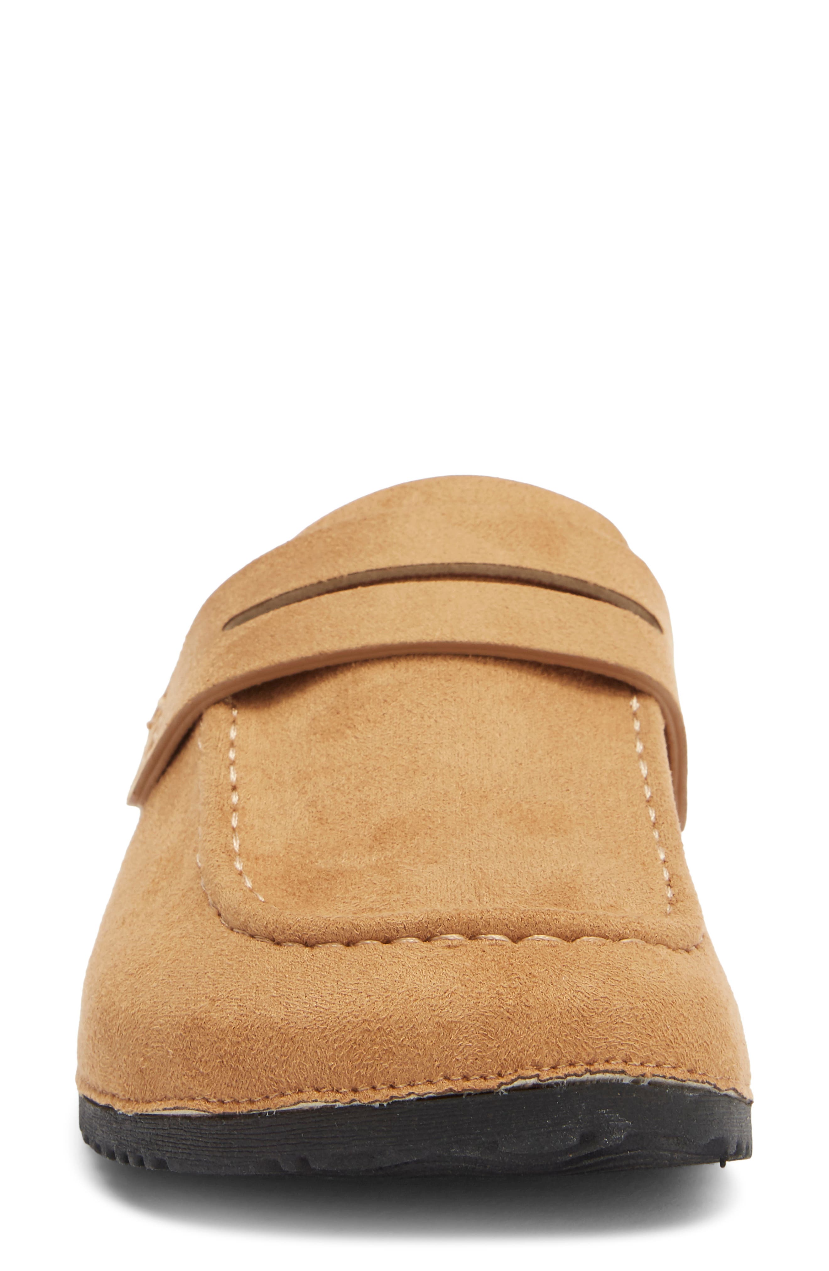 Matcha Flat Mule, Alternate, color, TAN