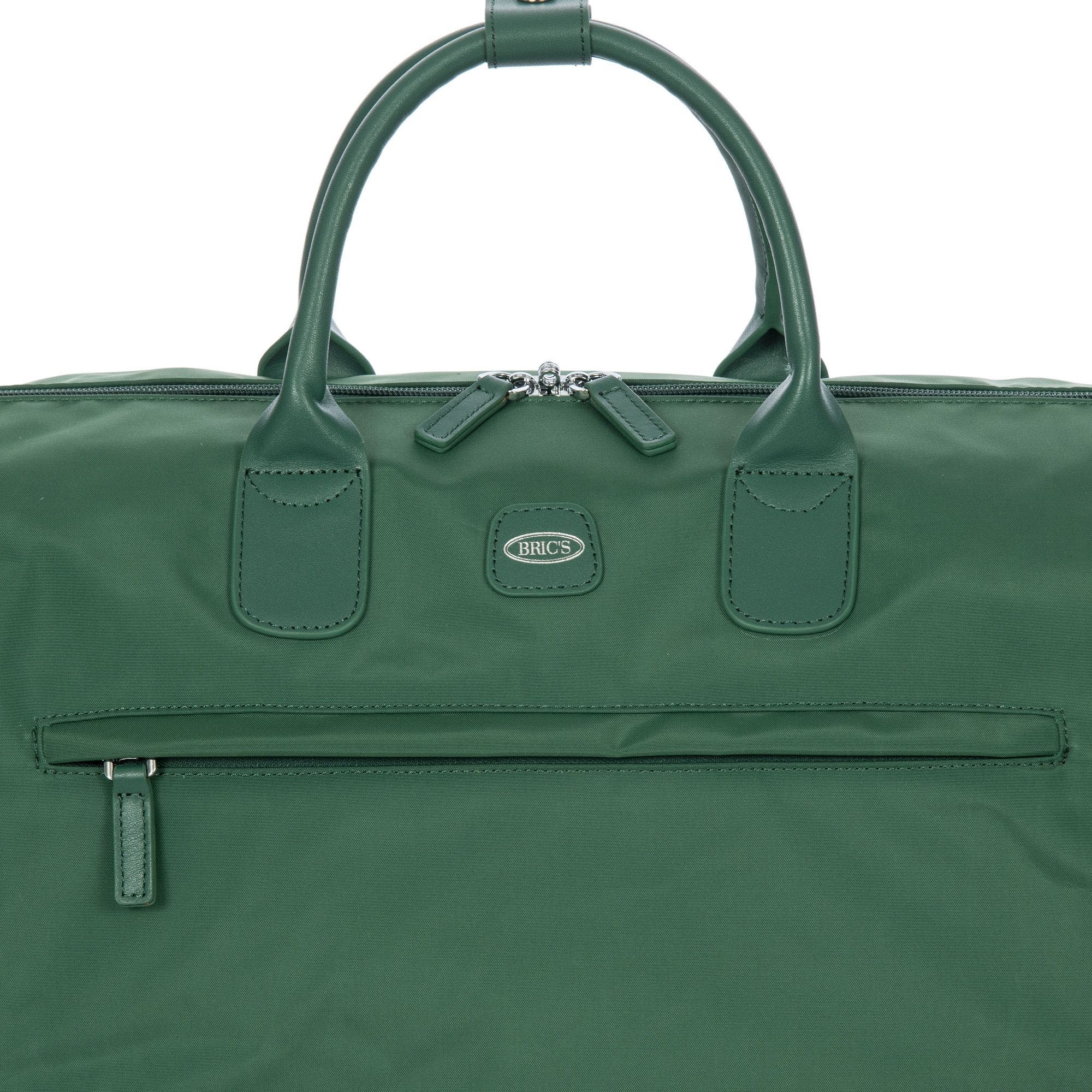 Bric's Positano 22'' Deluxe Duffle, Alternate, color, Emerald