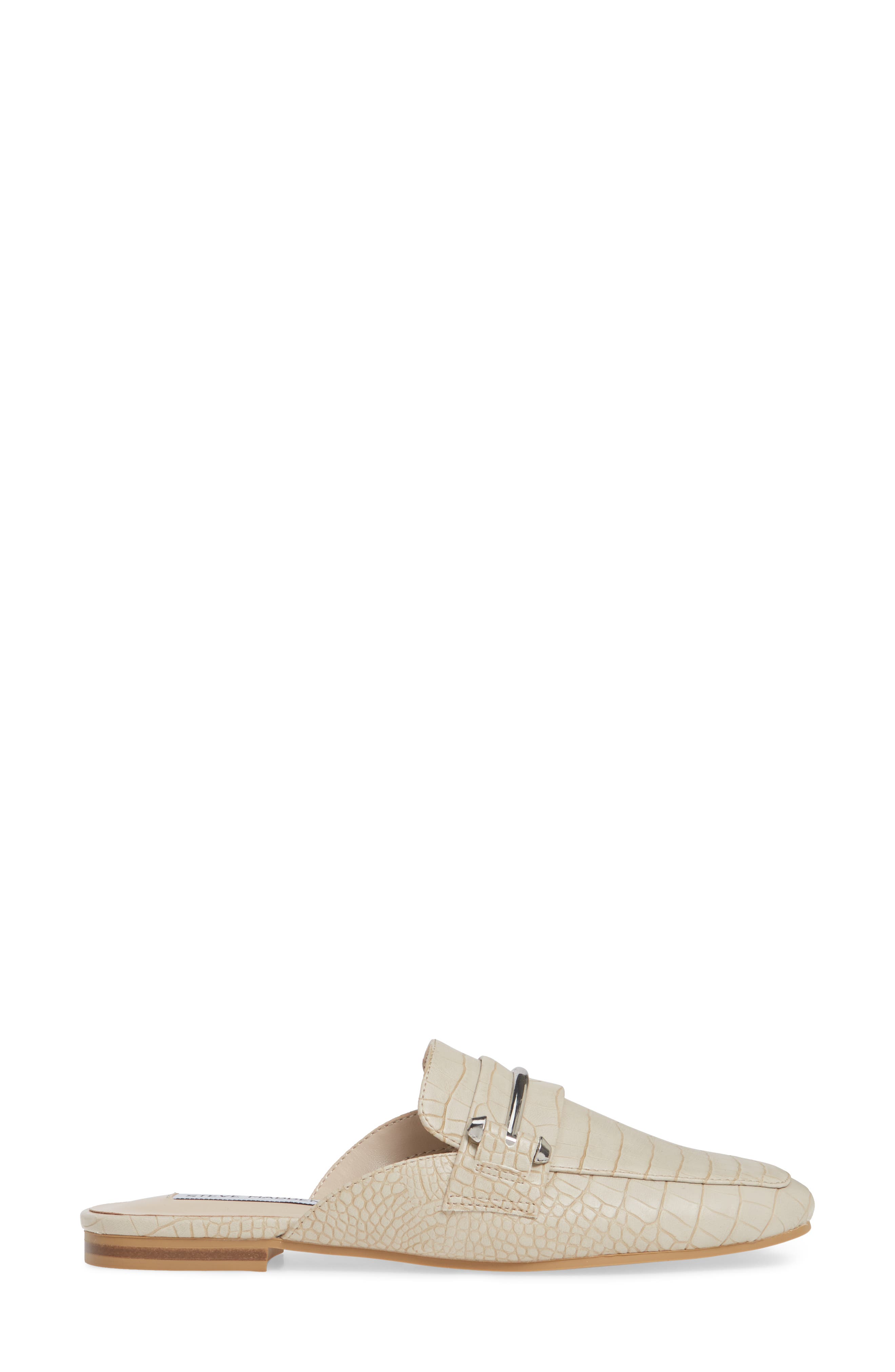 Kite Loafer Mule, Alternate, color, TAUPE CROCO