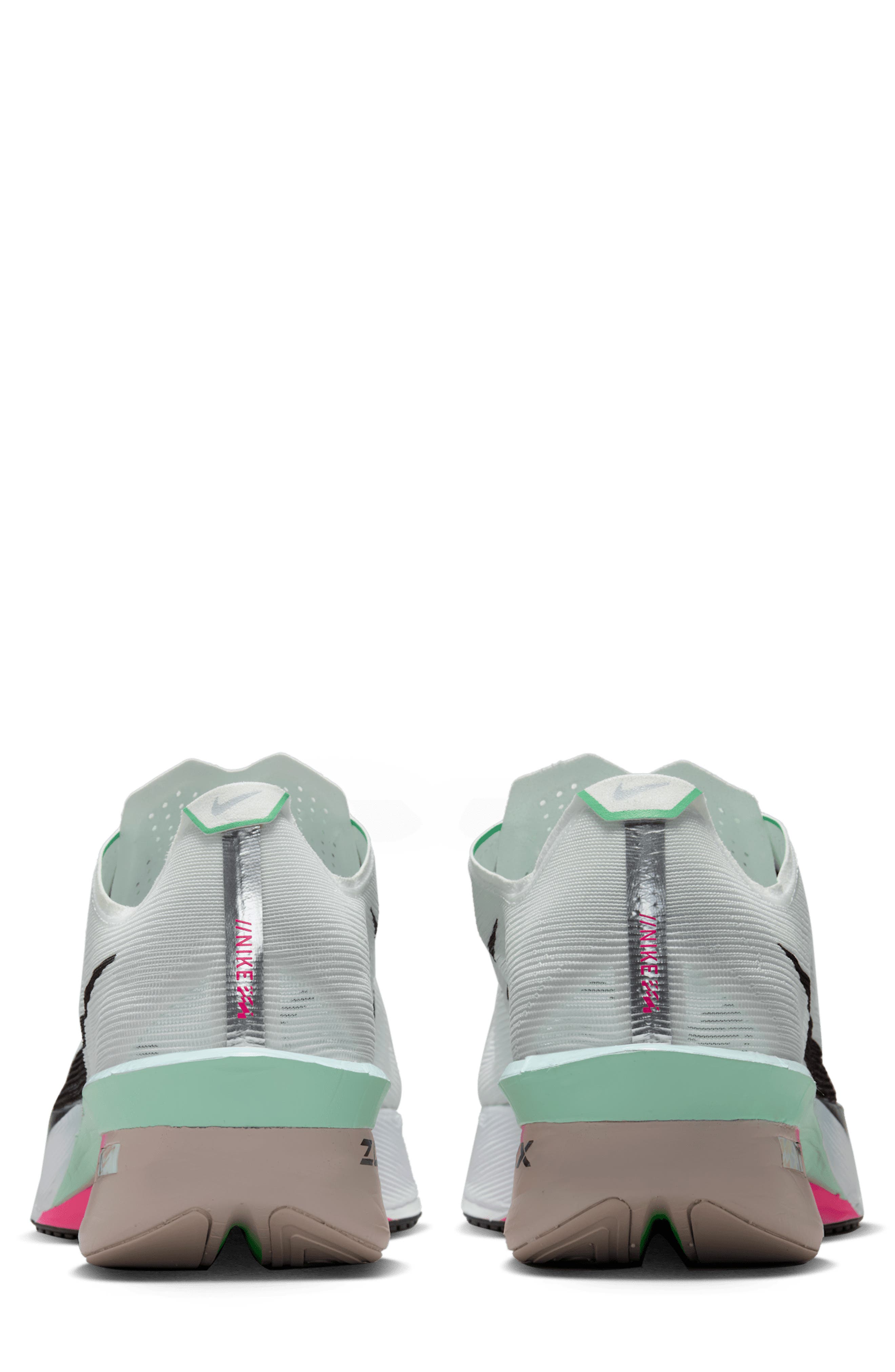 Nike ZoomX Vaporfly Next 4 Racing Shoe, Alternate, color, White/ Hyper Pink