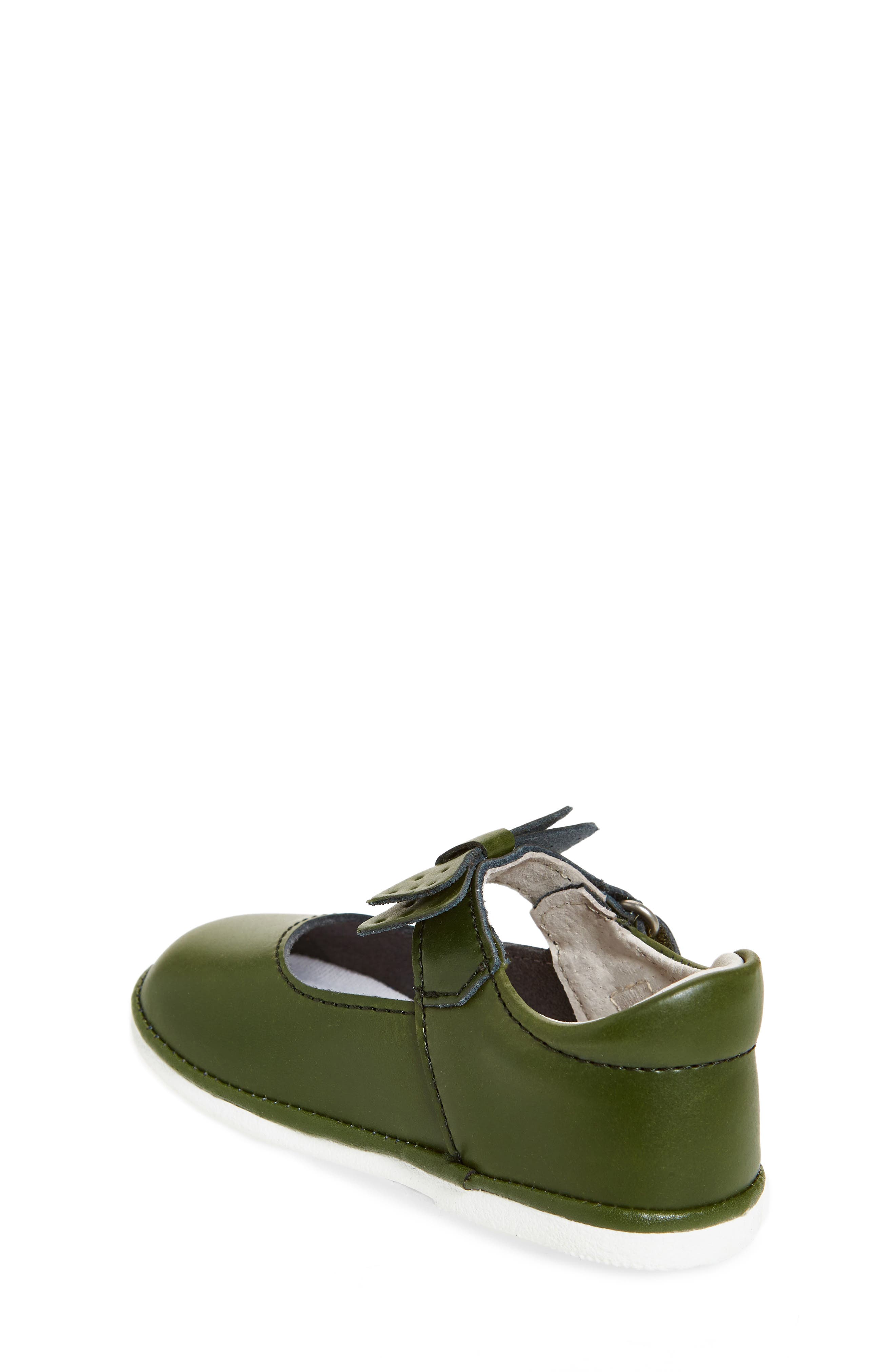 Kids' Ava Bow Mary Jane, Alternate, color, GREEN