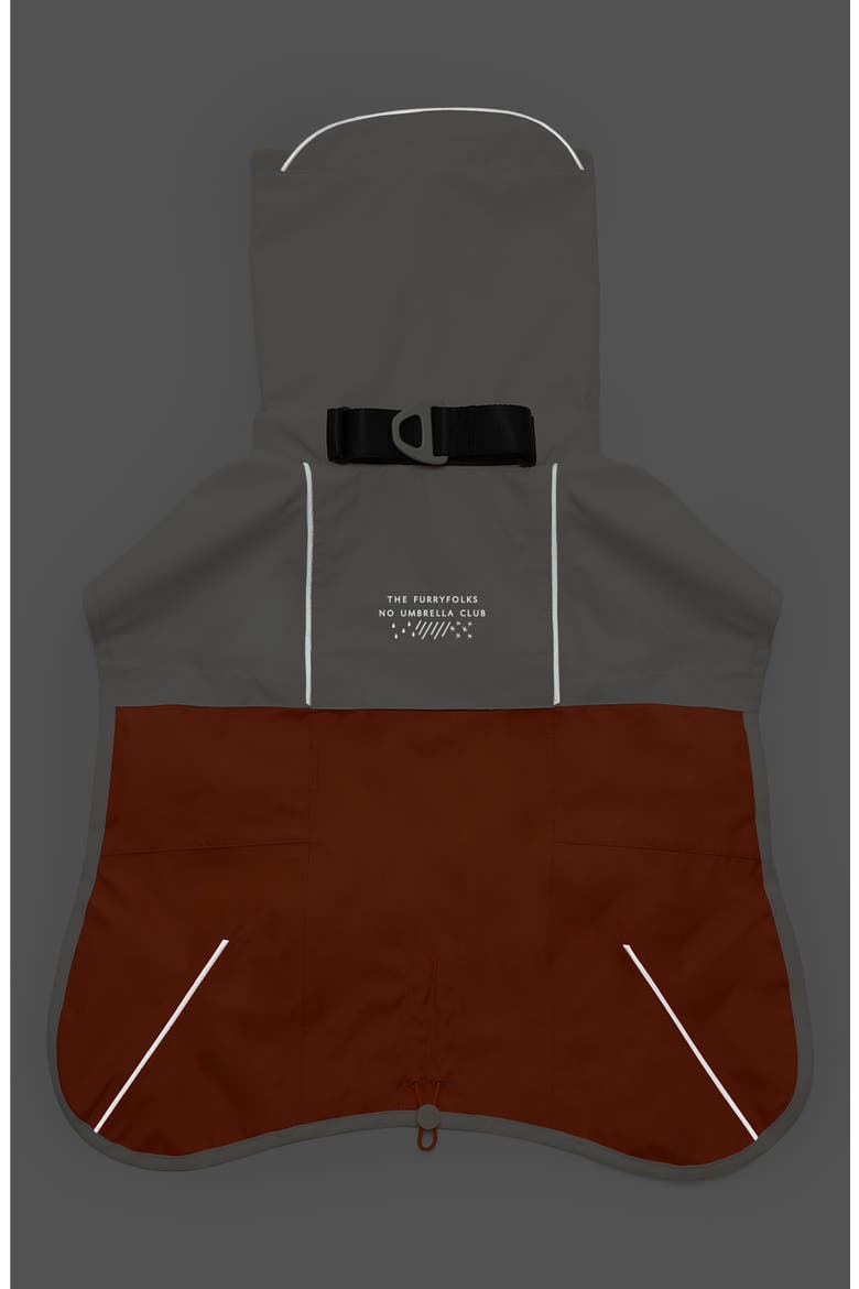 Venture Pet Rain Jacket, Alternate, color, ORANGE