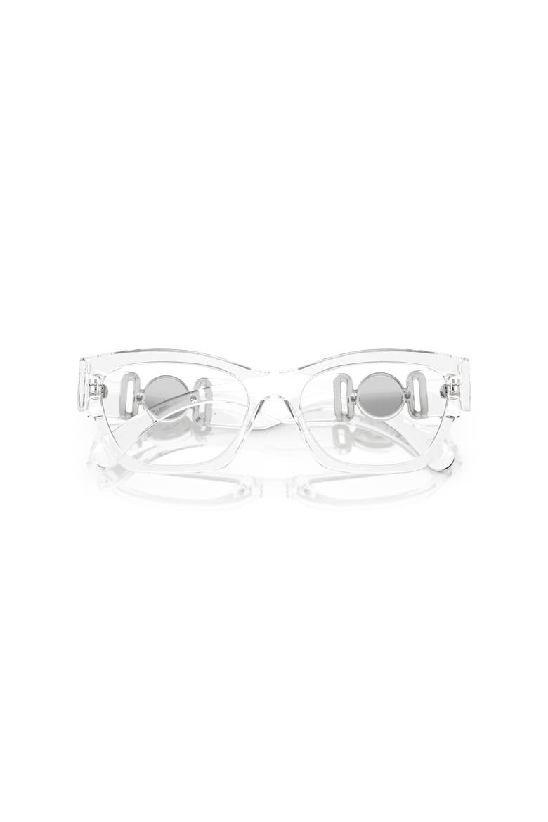 54mm Cat Eye optical glasses, Alternate, color, Transparent