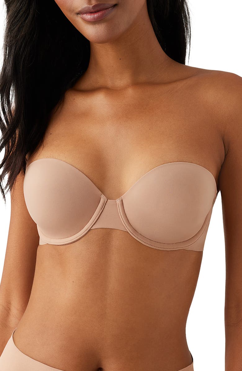 Wacoal Comfort First Strapless Underwire Bra, Main, color, Roebuck