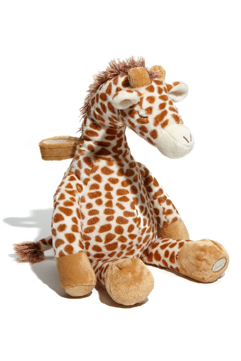 'Gentle Giraffe' Stuffed Animal, Main, color, BROWN/ IVORY