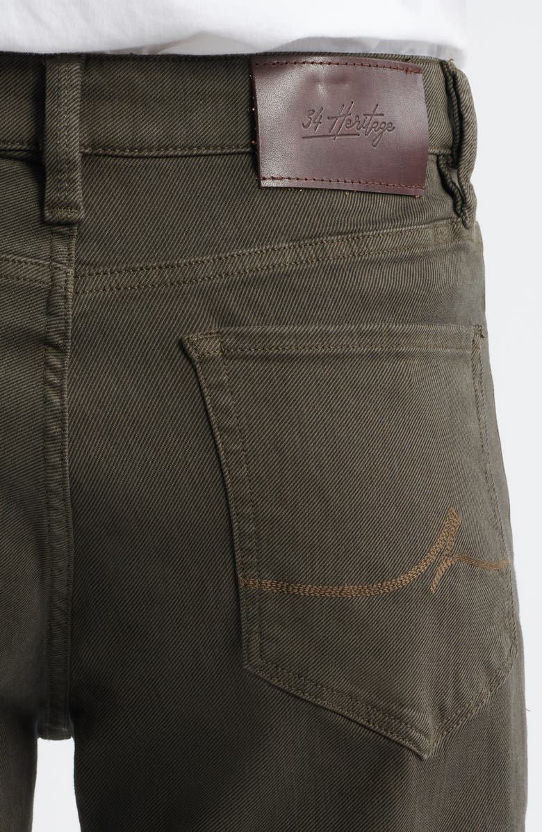 34 Heritage Charisma Relaxed Straight Leg Twill Pants, Alternate, color, Brown Diagonal