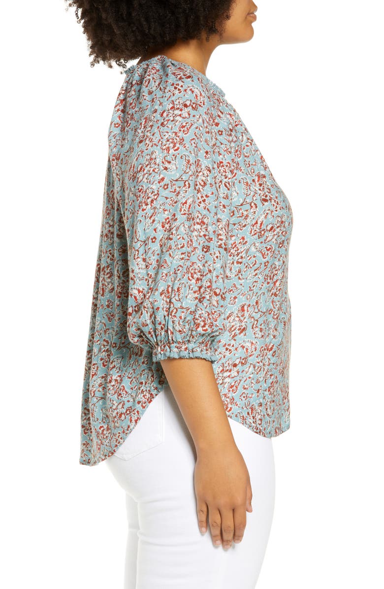 Wit & Wisdom Crochet Trim Top, Alternate, color, 