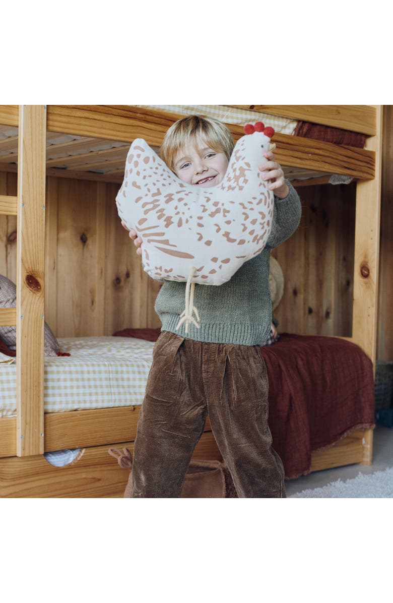 Lorena Canals Cushion Chicken, Alternate, color, Honey