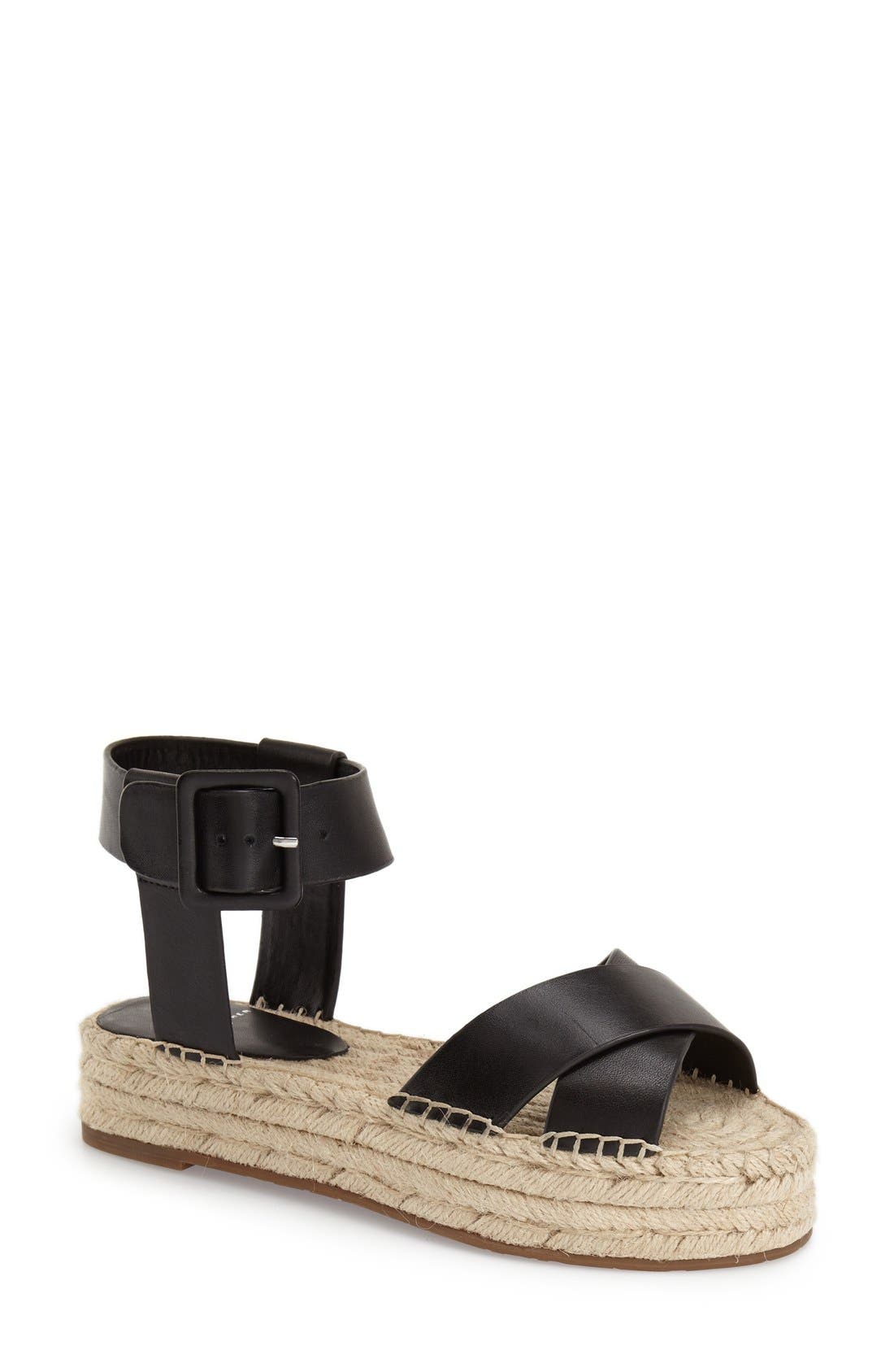 Marc Fisher LTD 'Vienna' Espadrille Sandal, Main, color, 