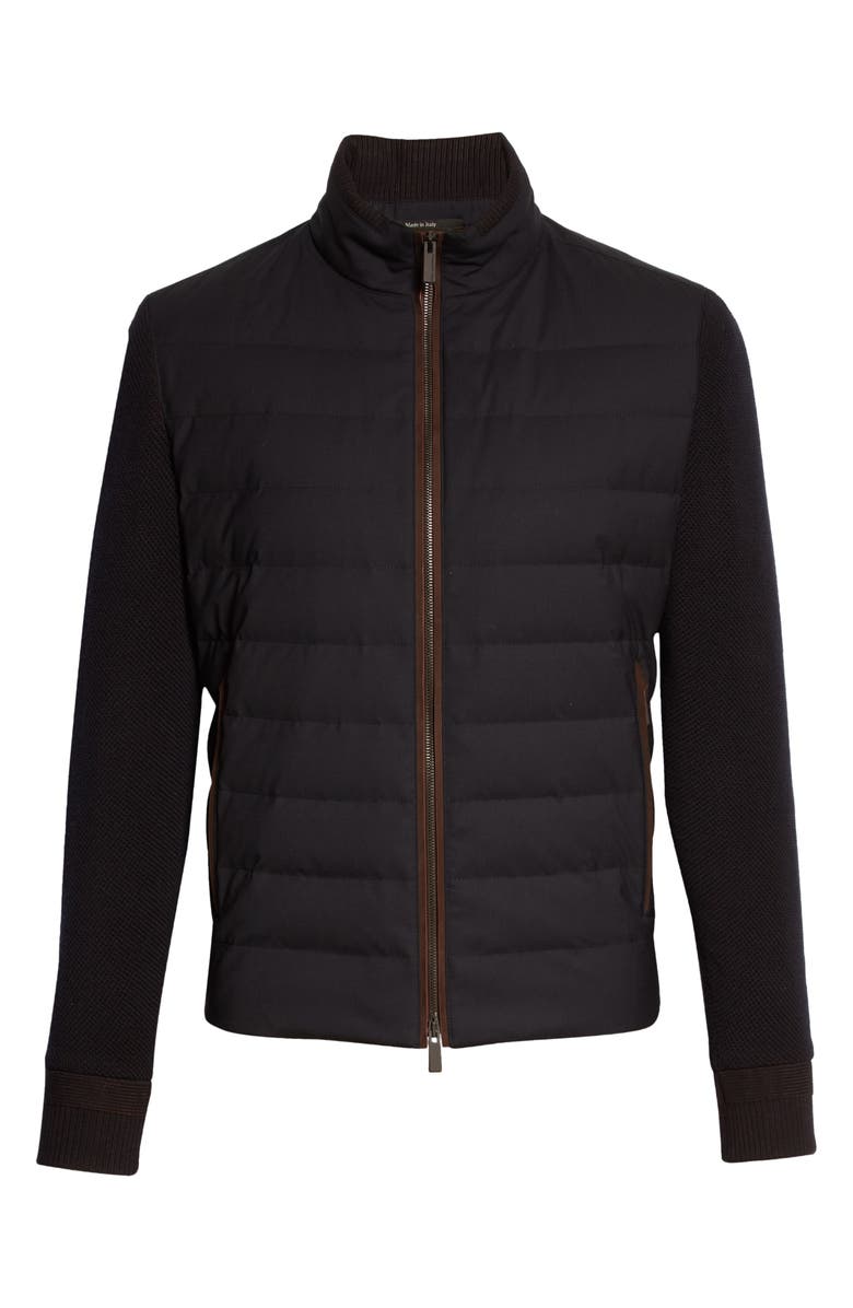 ZEGNA Trofeo Elements Hybrid Down Jacket, Alternate, color, 