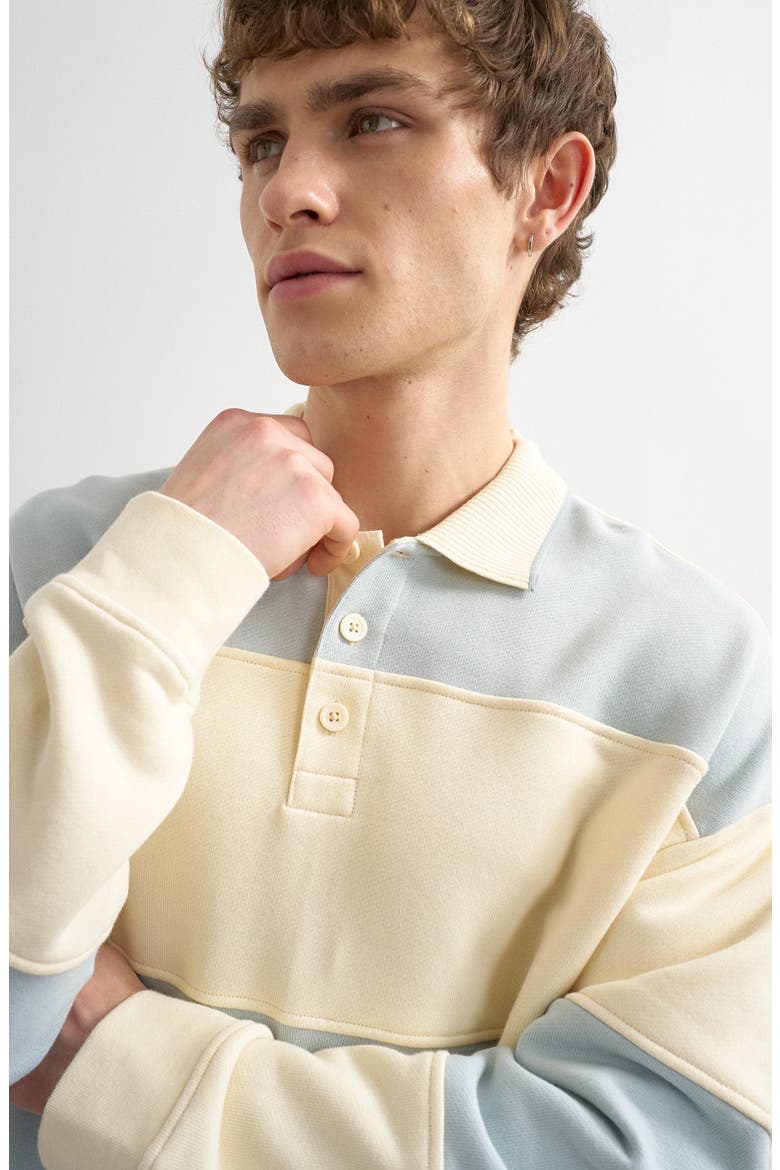 Oversize Rugby Shirt, Alternate, color, LBLUE