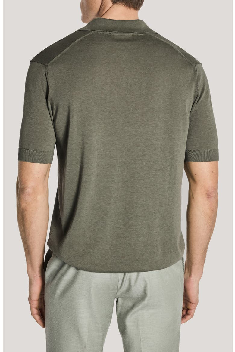 Johnny Collar Polo, Alternate, color, SAGE