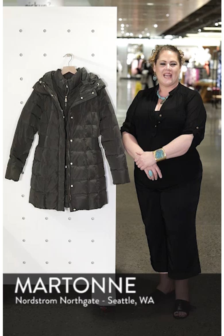 Hooded Down & Feather Jacket video