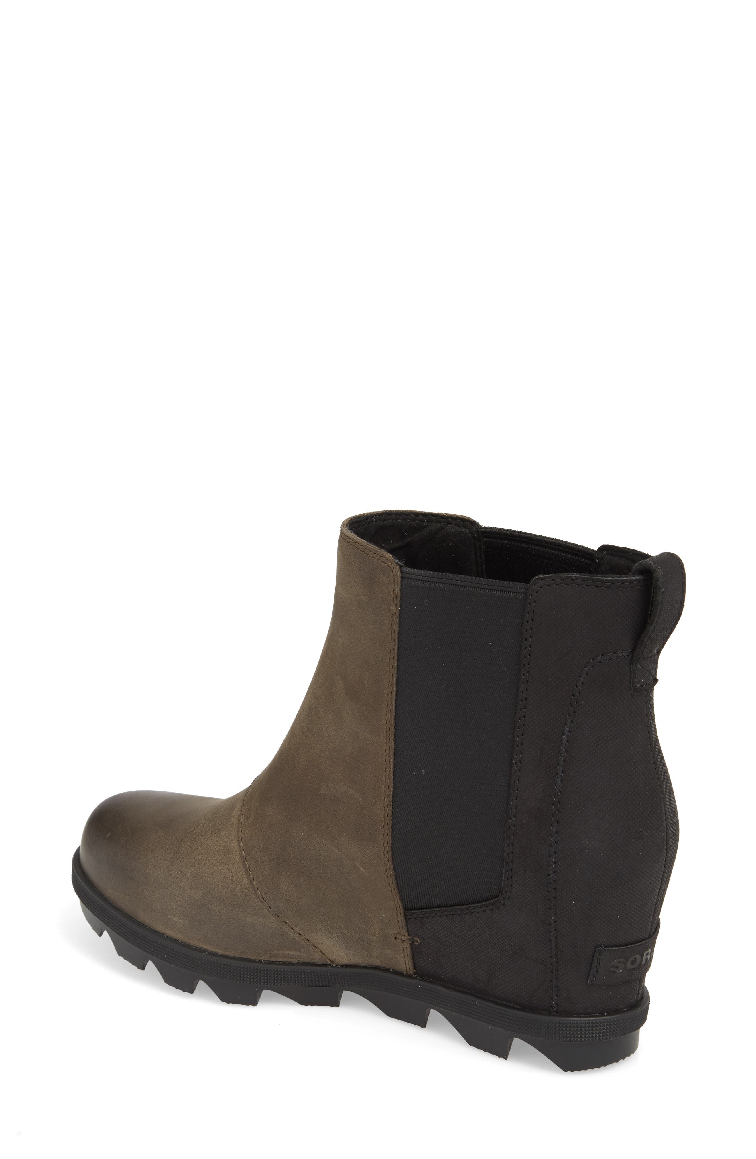 Joan Wedge II Waterproof Chelsea Bootie, Alternate, color, MAJOR