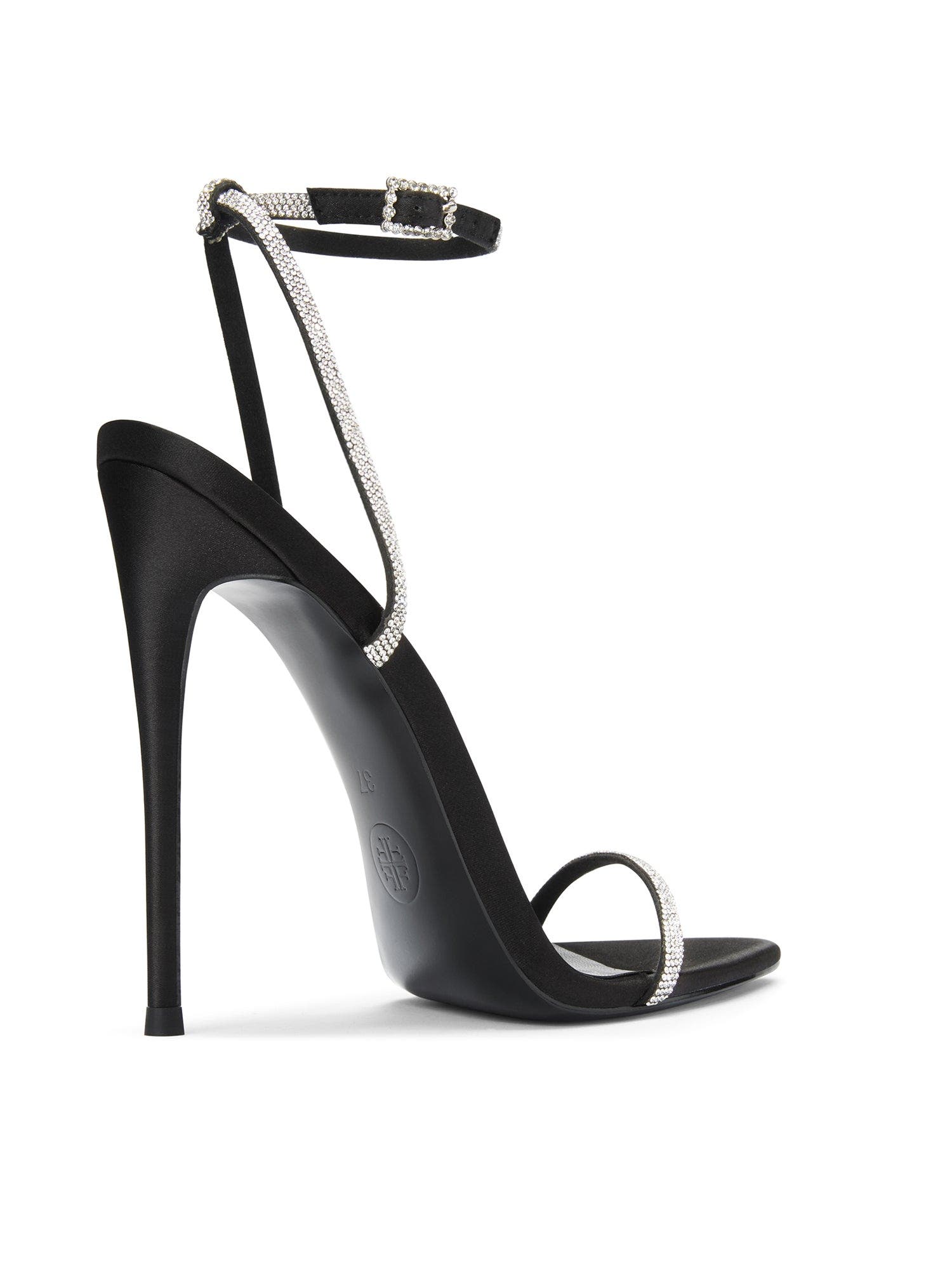 FEMME Niche Diamonds Sandal, Alternate, color, Black