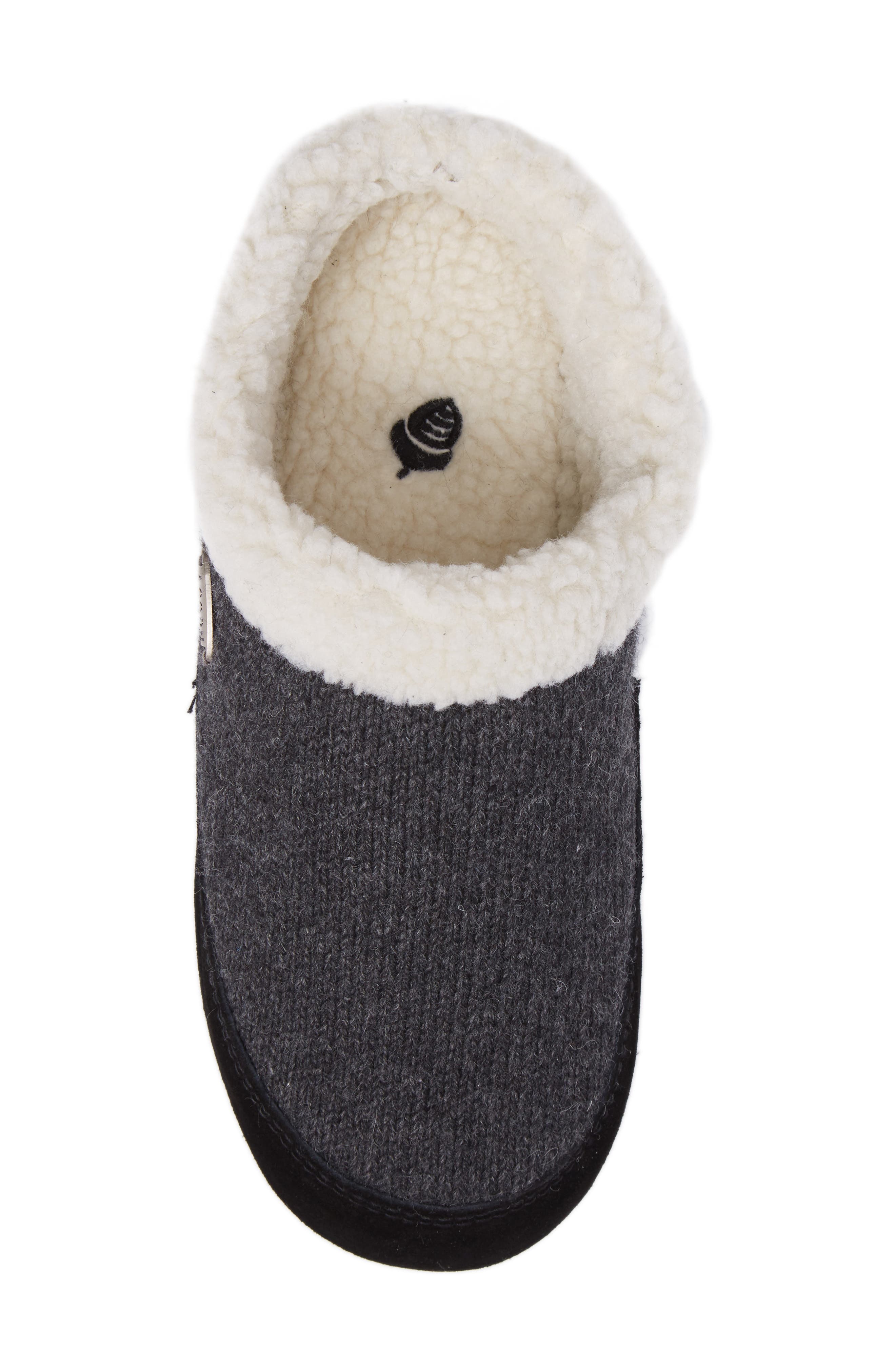 Acorn Faux Fur Mule Slipper, Alternate, color, 