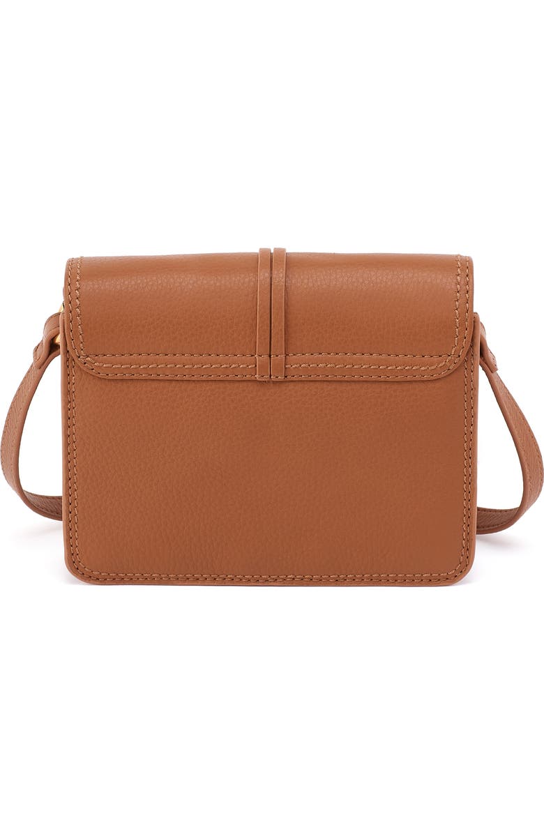 HOBO Small Eden Leather Crossbody Bag, Alternate, color, Warm Honey