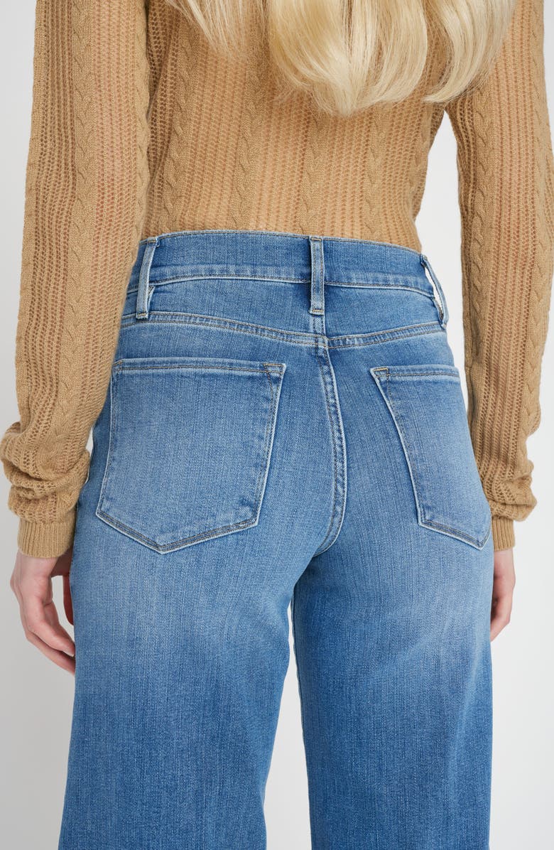 FRAME Le Slim Palazzo Ankle Jeans, Alternate, color, Drizzle