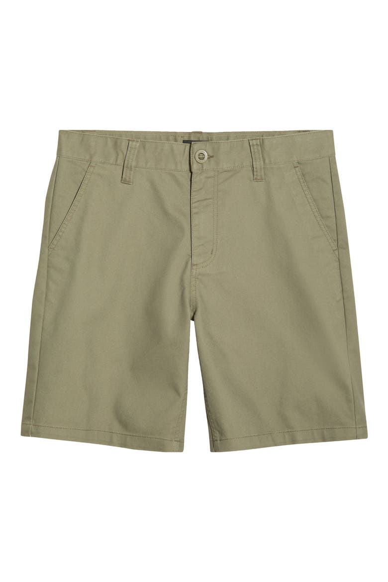Santo Chino Shorts, Alternate, color, OLIVE SURPLUS