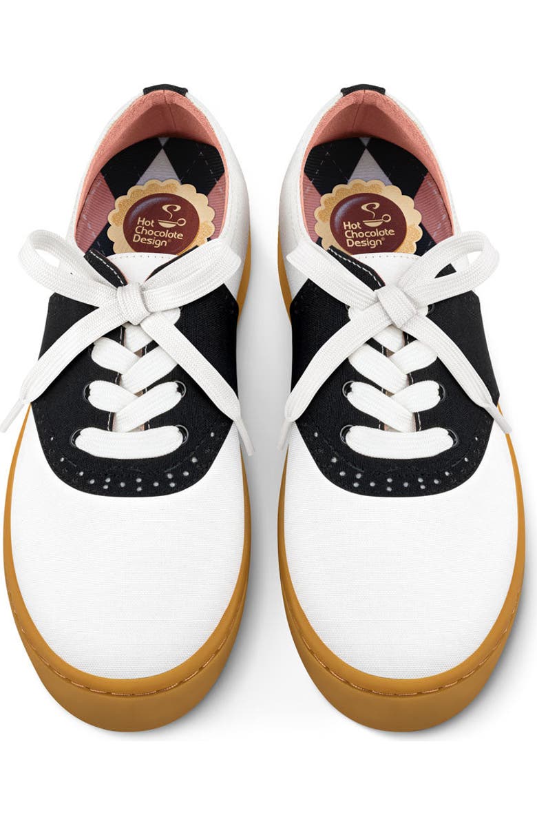 Hot Chocolate Design Saddle Women's Casual Sneaker, Alternate, color, Saddle