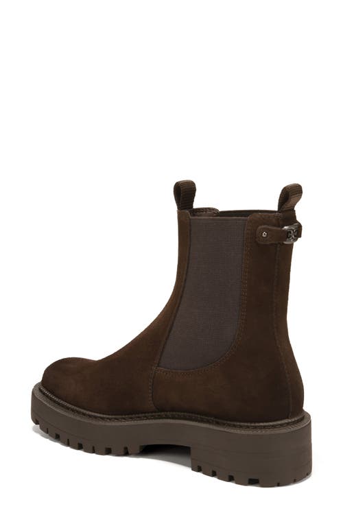 Sam Edelman Laguna Waterproof Lug Sole Chelsea Boot In Brown