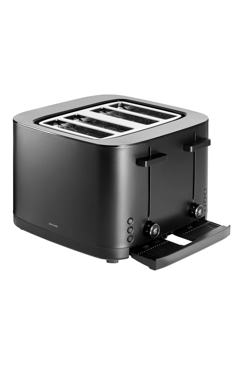 Enfinigy 4-Slot Toaster, Alternate, color, MATTE BLACK