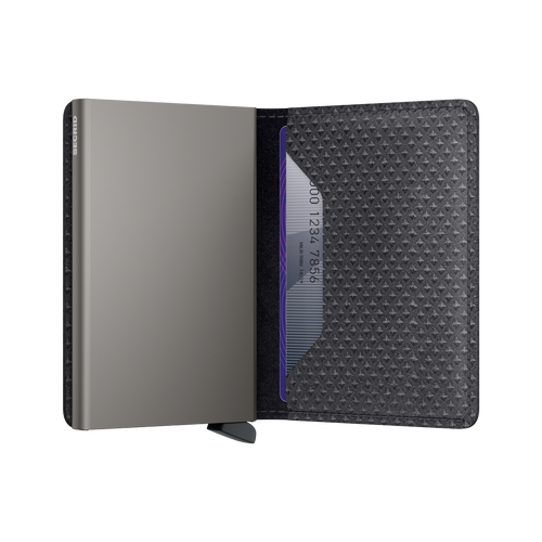 Secrid Slimwallet Pyramid In Grey