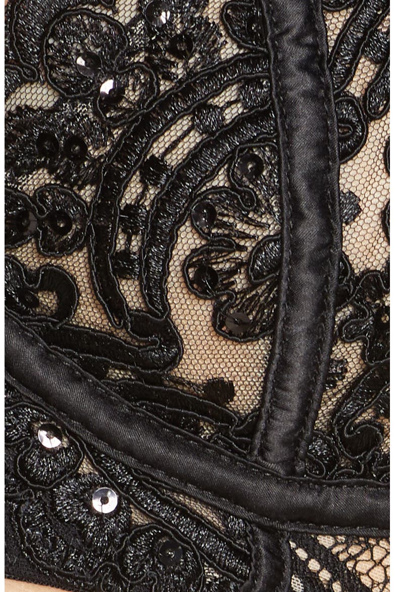 Fiercely Sexy Underwire Bra, Alternate, color, BLACK