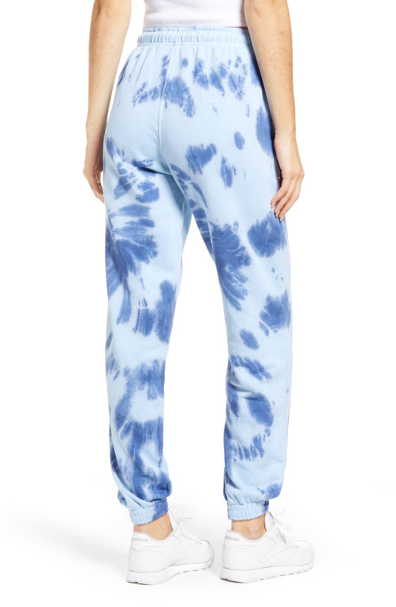 Topshop Tie Dye Joggers, Alternate, color,