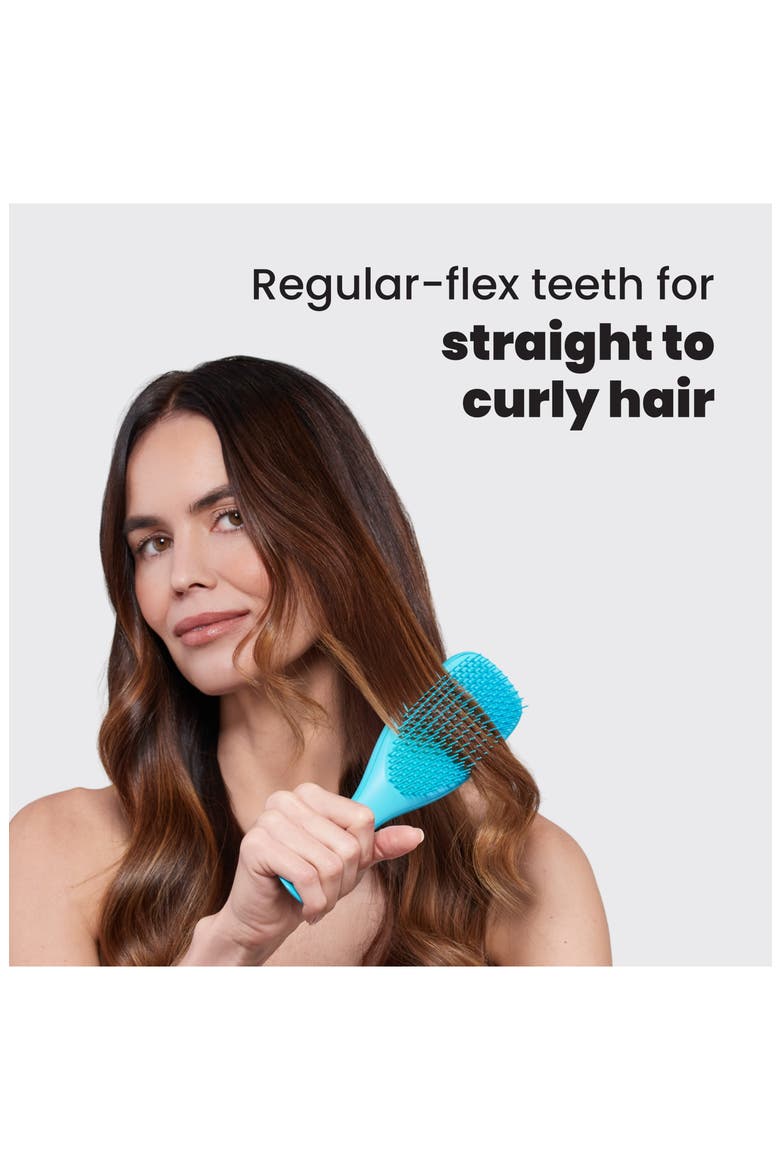 Ultimate Detangler Hairbrush - Straight to Wavy, Alternate, color, MARLIN BLUE