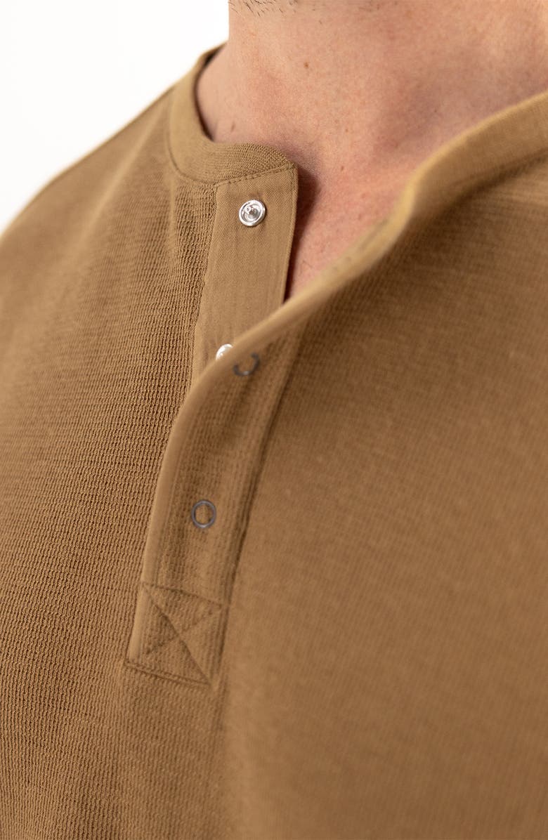 Devil-Dog Dungarees Cotton Waffle Knit Henley, Alternate, color, 