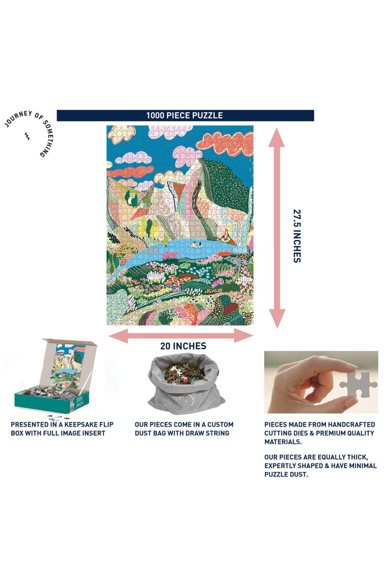 Journey of Something Laguna 1000 Piece Puzzle, Adult Jigsaw, 20 x 27.5 Inches, Alternate, color, Multicolored