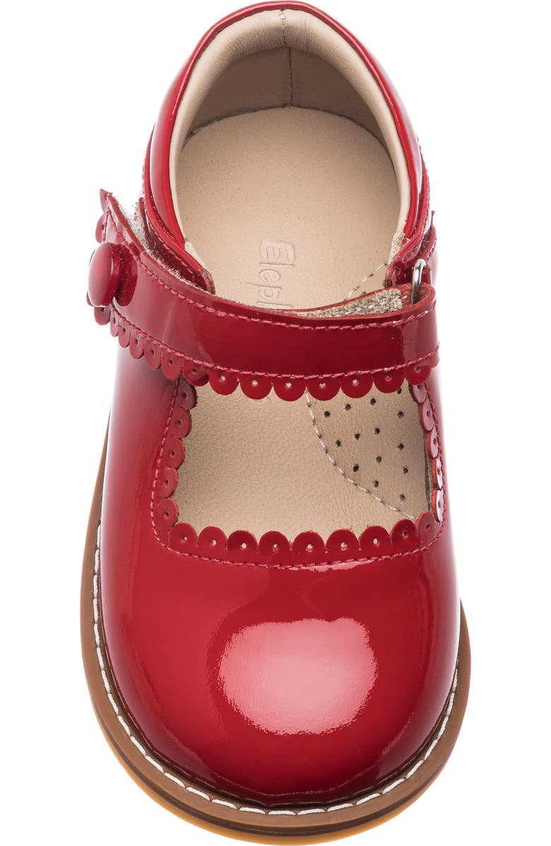 Elephantito Mary Jane, Alternate, color, Red Patent