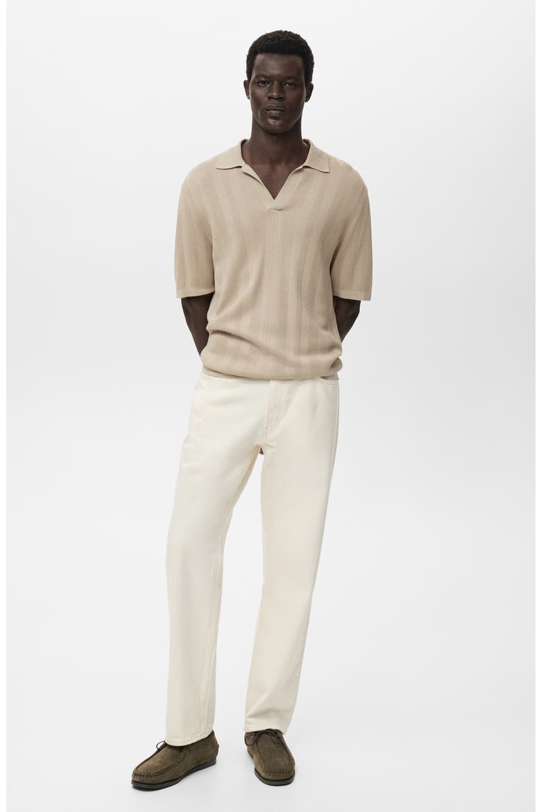 Rib Johnny Collar Polo, Alternate, color, LIGHT/ PASTEL GREY