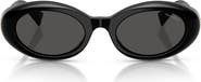 Miu Miu 52mm Oval Sunglasses