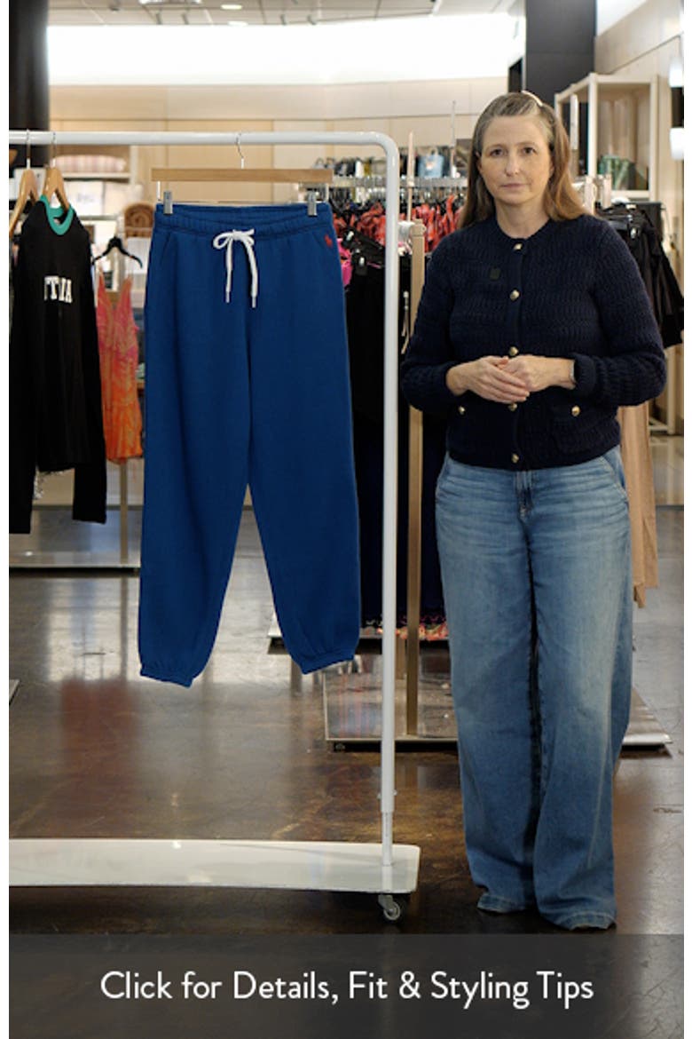 Cotton Blend Fleece Sweatpants video