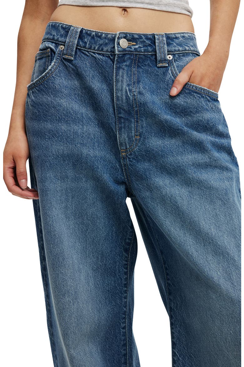 Women's Low Super Baggy Jean, Alternate, color, Drop Blue