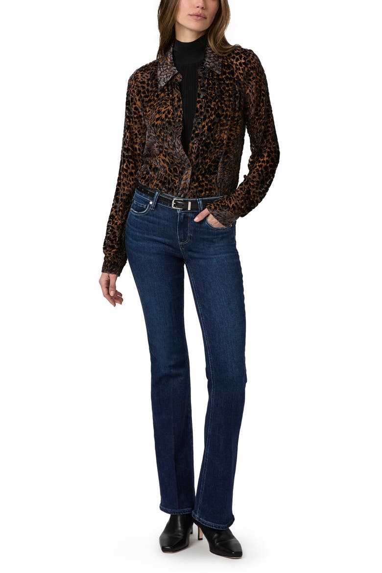 Laurel Canyon Bootcut Jeans, Alternate, color, BEES KNEES