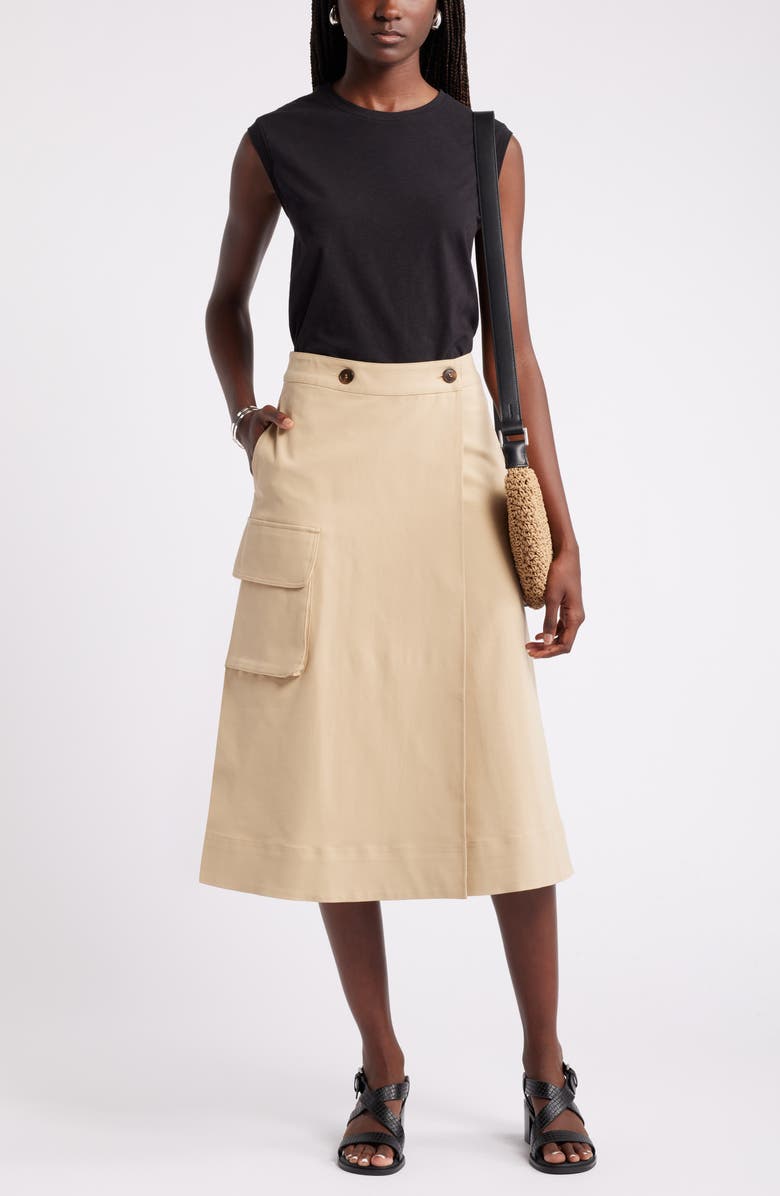 Nordstrom Everyday Muscle Tee, Alternate, color, Black