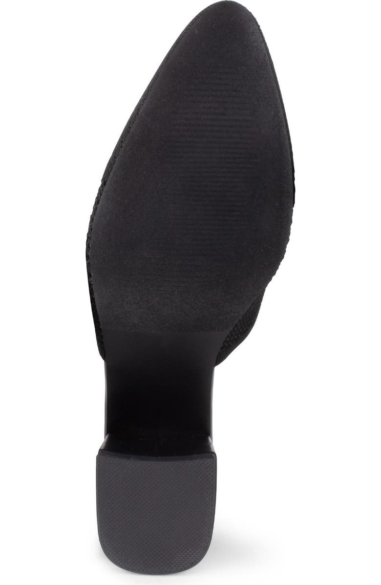 Tahari Santorini Knit Mule, Alternate, color, Black