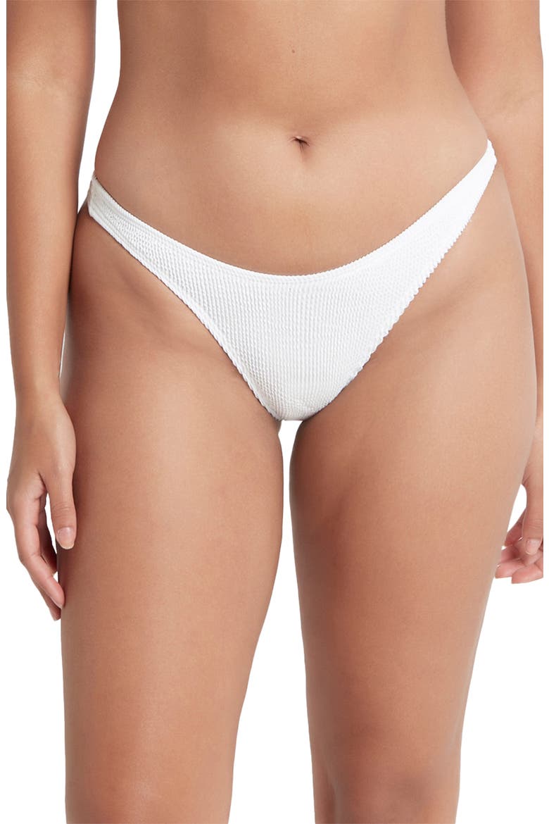 BOUND by Bond-Eye Sinner Bikini Bottoms, Alternate, color, OPTIC WHITE