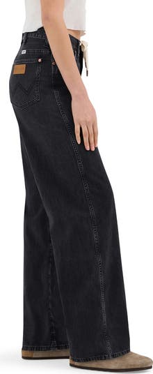 Tie Waist Wide Leg Jeans