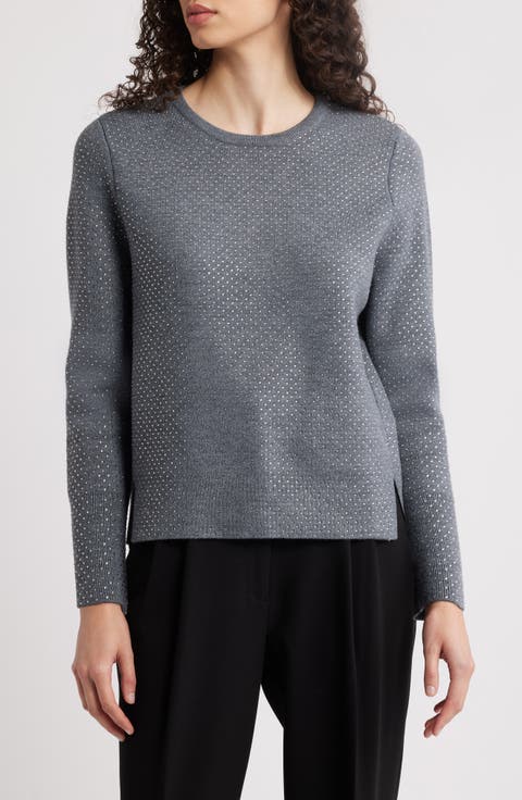 Holli Rhinestone Sweater