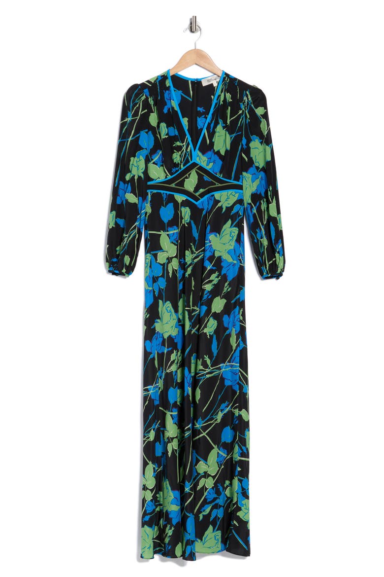 Seline Floral Long Sleeve Maxi Dress, Alternate, color, FINAL ACT FLORAL MULTI