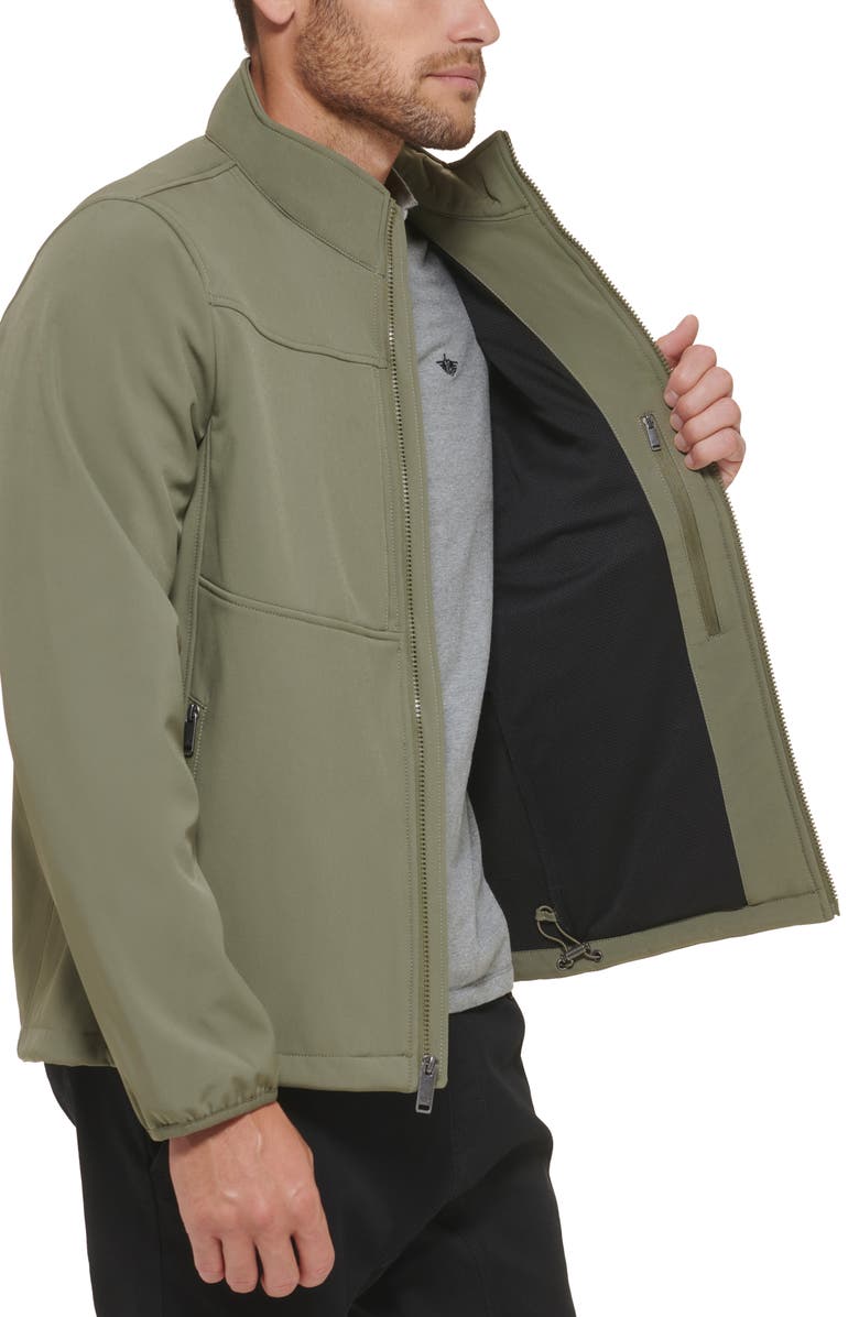 Dockers<sup>®</sup> Water Resistant Soft Shell Jacket, Alternate, color, Sage